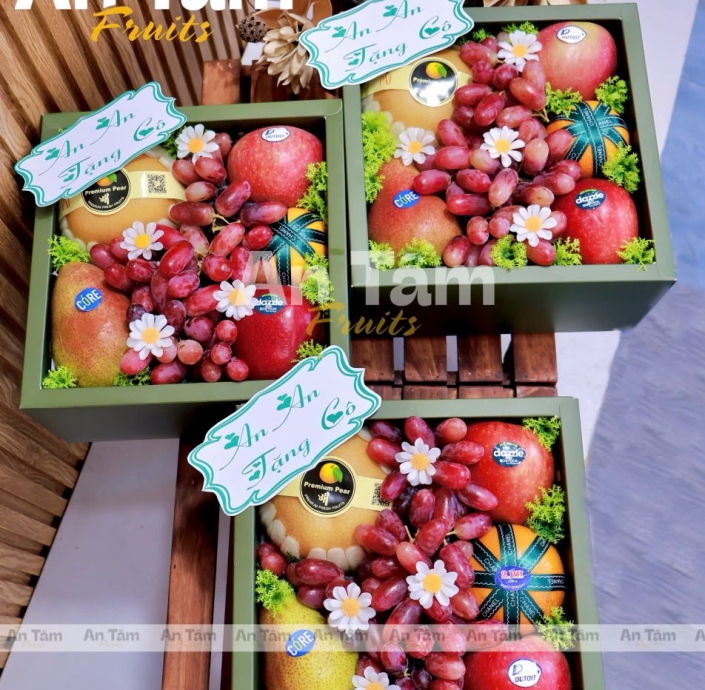 HỘP TRÁI CÂY TRI ÂN THẦY CÔ CUỐI NĂM HỌC ĐƠN GIẢN CHẤT LƯỢNG