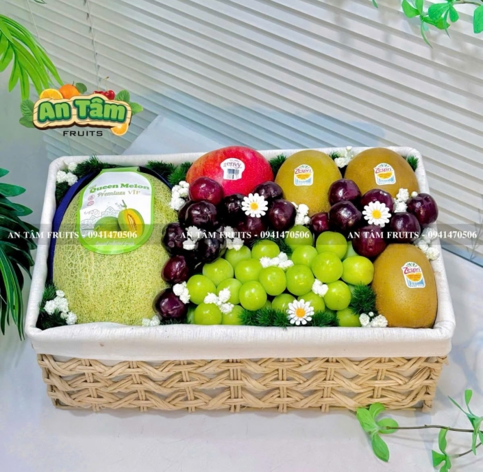 KHAY MÂY TRÁI CÂY MIX TRÁI HIỆN ĐẠI