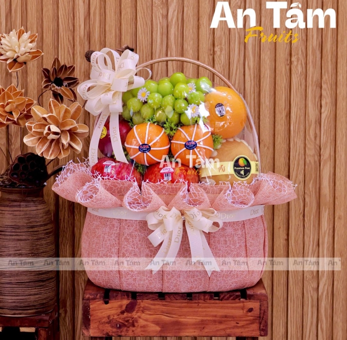 GIỎ TRÁI CÂY CHÚC MỪNG QUÝ ĐỐI TÁC 