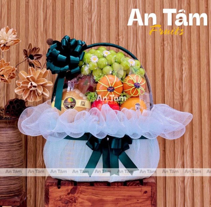 GIỎ TRÁI CÂY CẢM ƠN THẦY CÔ ĐÃ ĐỒNG HÀNH VÀ HỖ TRỢ 